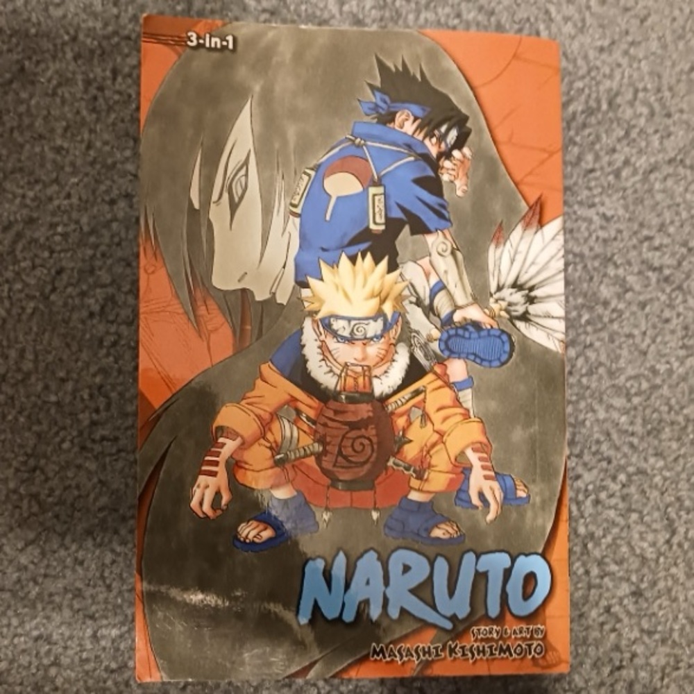 Naruto 3-in-1 Manga Volume